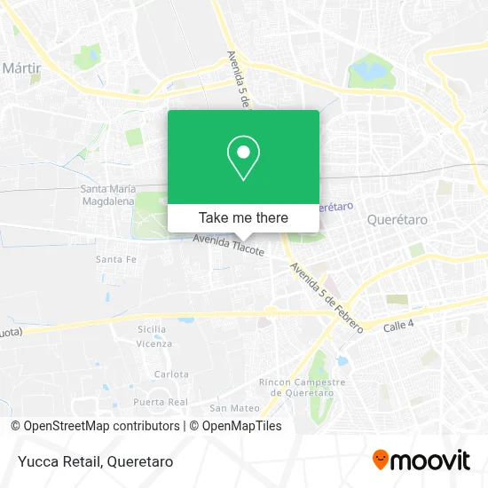 Yucca Retail map