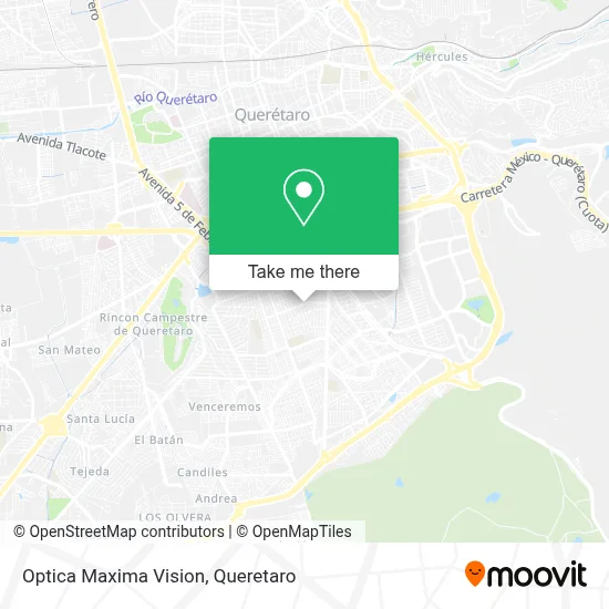 Optica Maxima Vision map