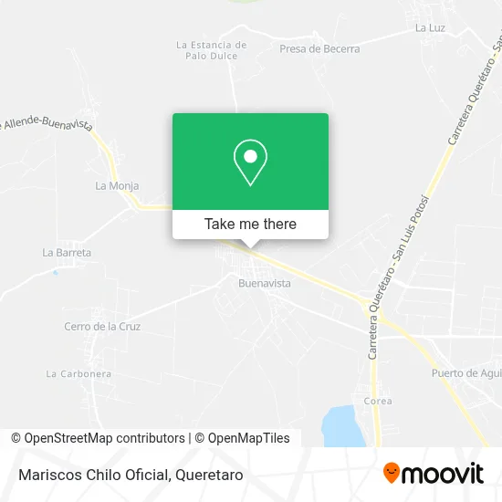 Mapa de Mariscos Chilo Oficial