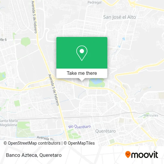 Banco Azteca map