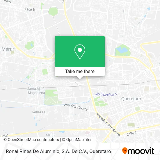 Ronal Rines De Aluminio, S.A. De C.V. map