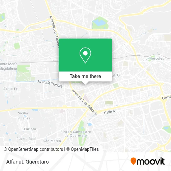 Alfanut map