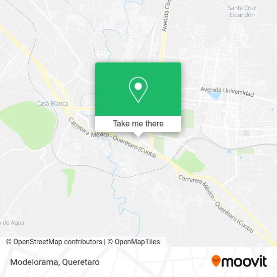 Modelorama map