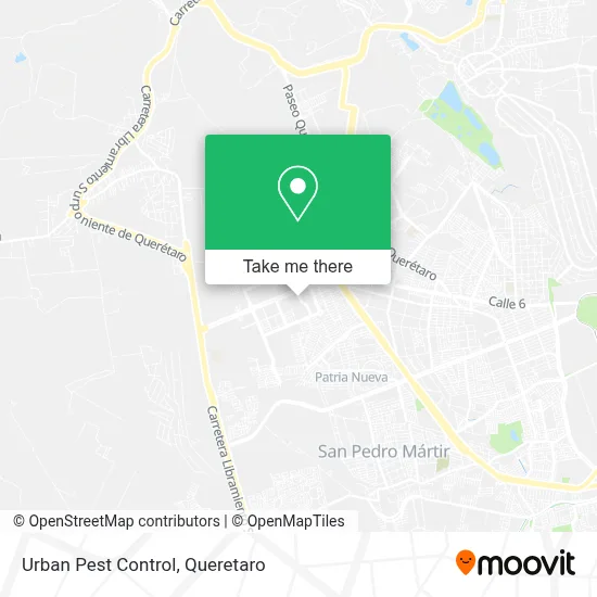 Urban Pest Control map