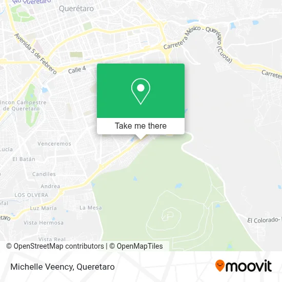 Michelle Veency map