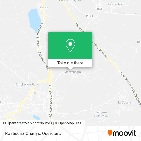 Rosticeria Charlys map