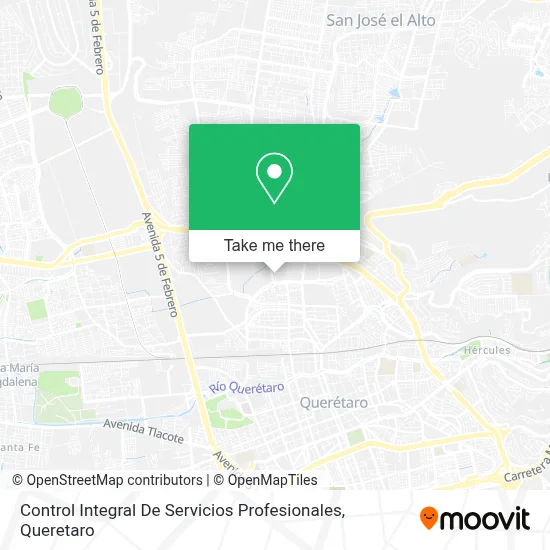 Control Integral De Servicios Profesionales map