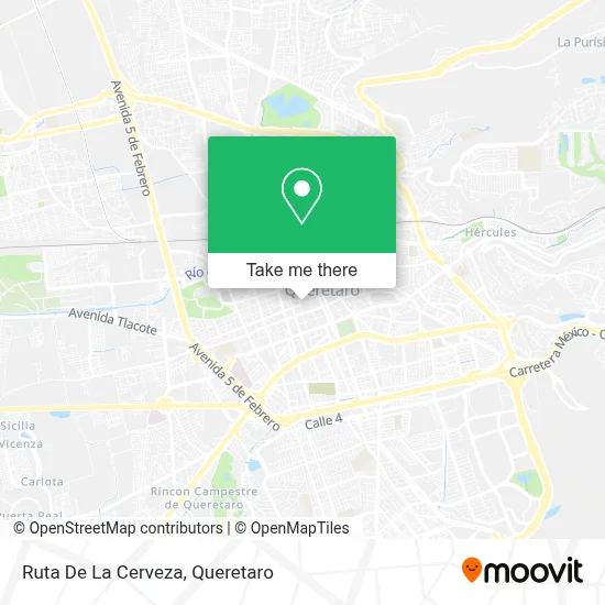 Ruta De La Cerveza map