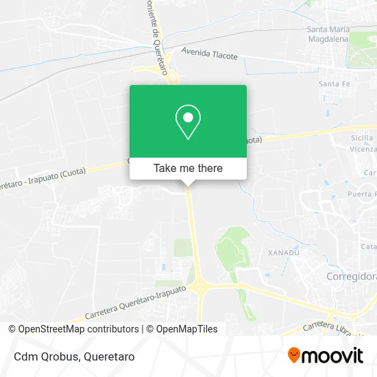 Cdm Qrobus map