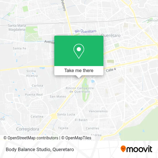 Body Balance Studio map