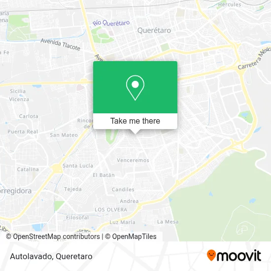 Autolavado map