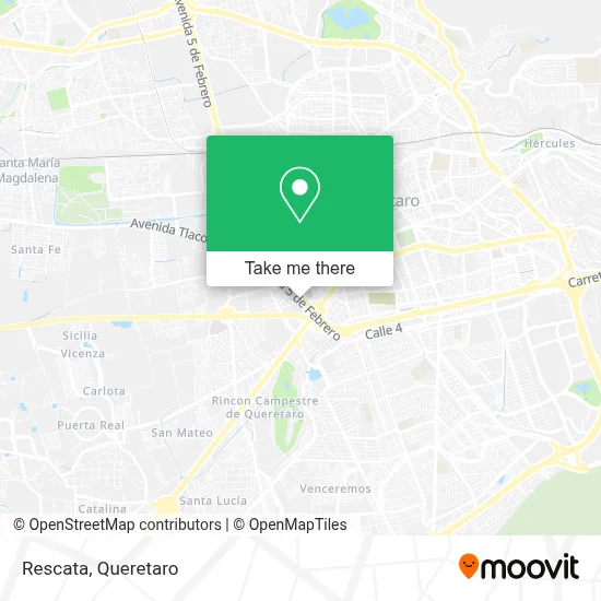 Rescata map