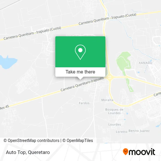 Auto Top map