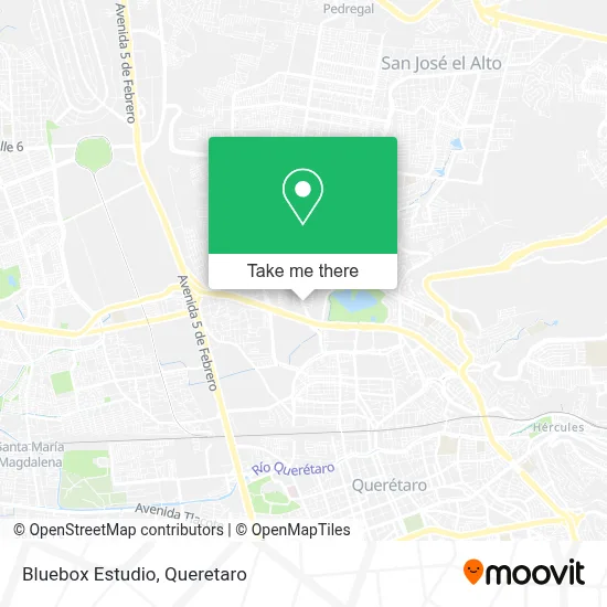 Bluebox Estudio map