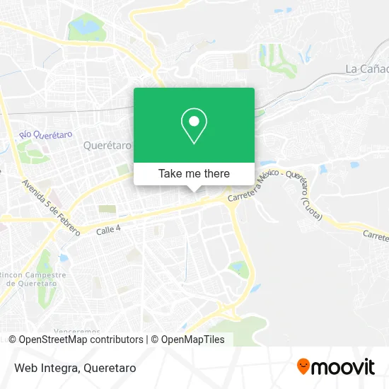 Web Integra map