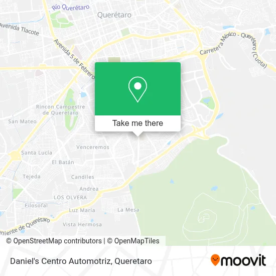 Daniel's Centro Automotriz map