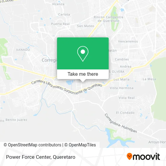 Power Force Center map