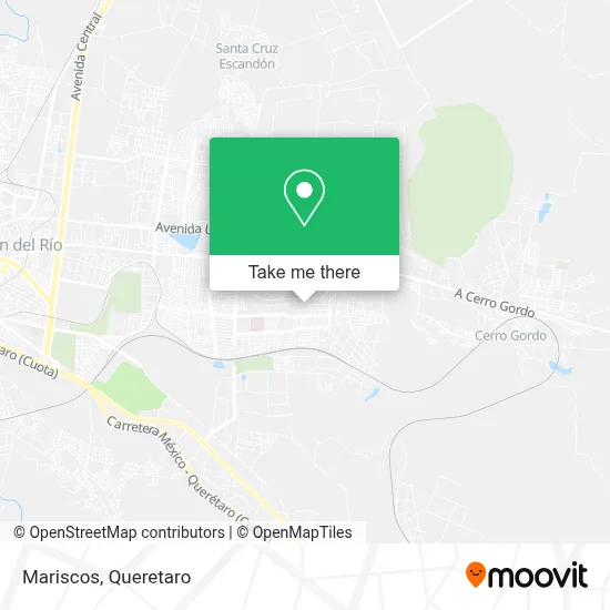 Mariscos map