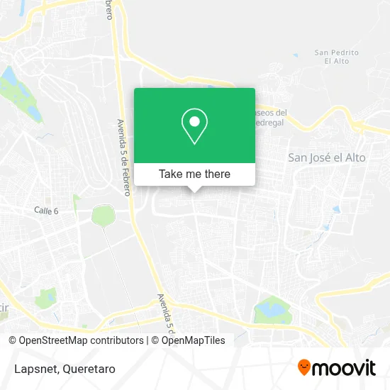 Lapsnet map