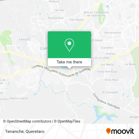 Tenanche map