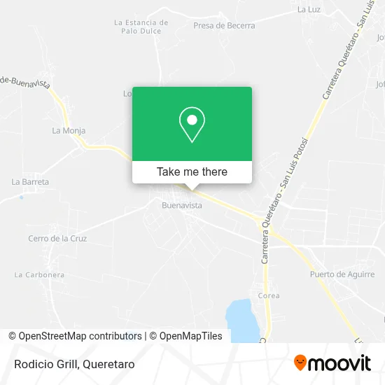 Rodicio Grill map