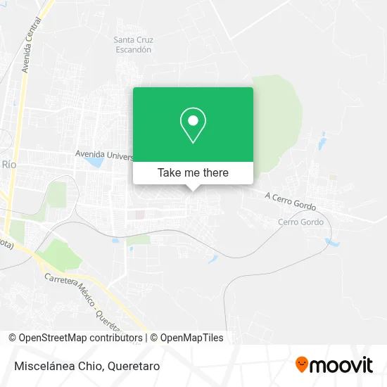 Miscelánea Chio map