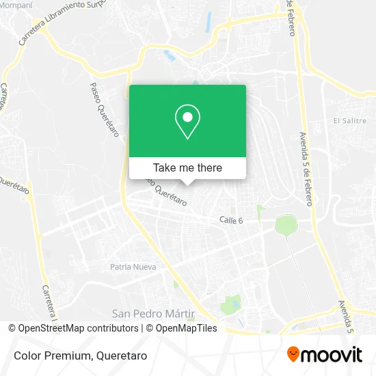 Color Premium map