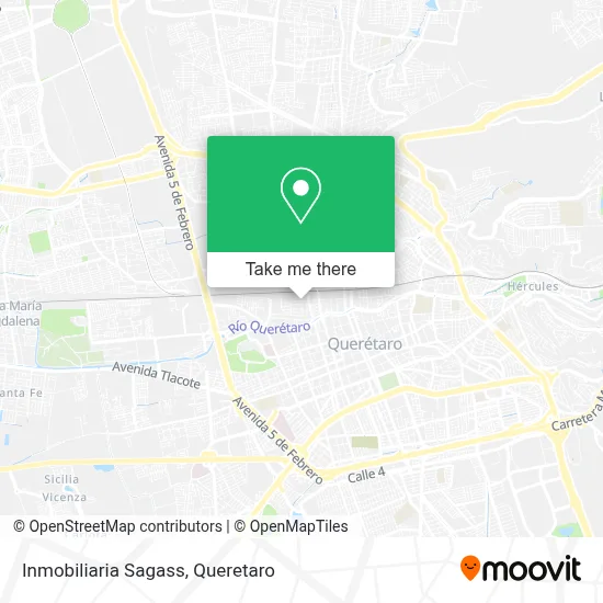 Inmobiliaria Sagass map