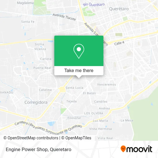 Engine Power Shop map