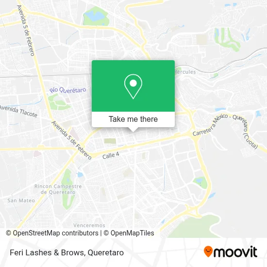 Feri Lashes & Brows map