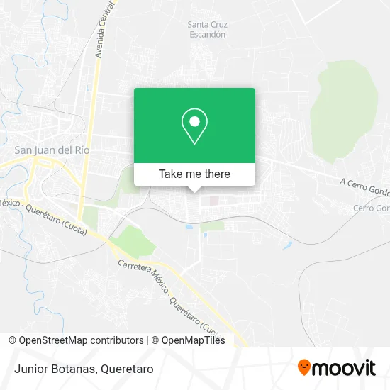 Junior Botanas map
