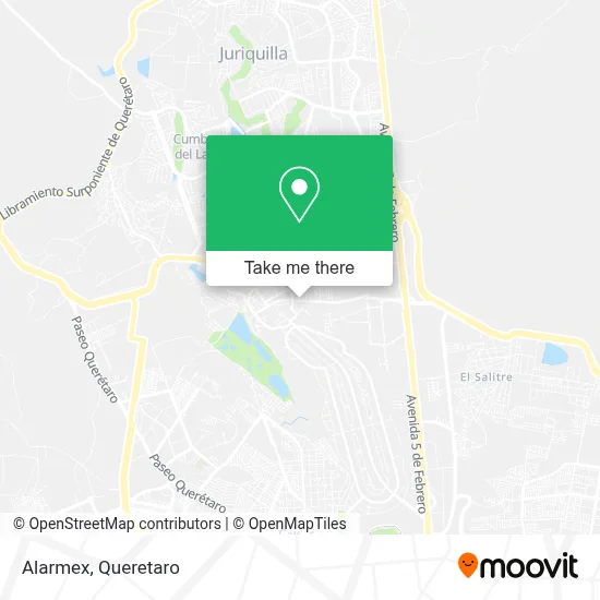 Alarmex map