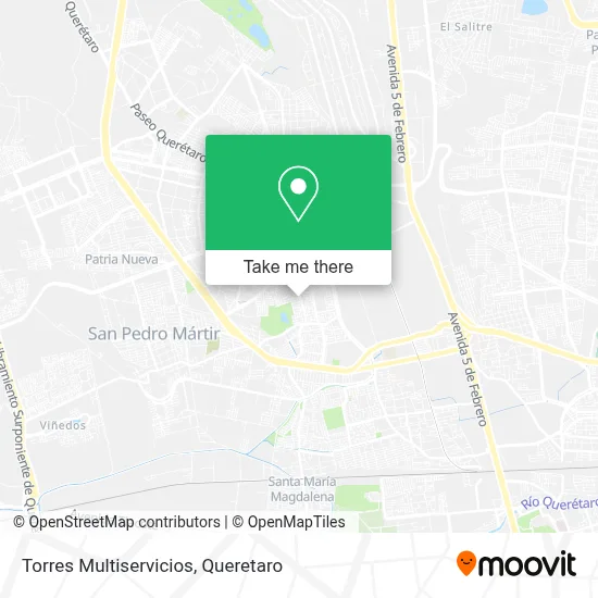 Torres Multiservicios map