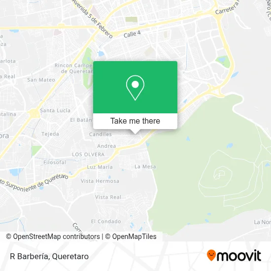 R Barbería map