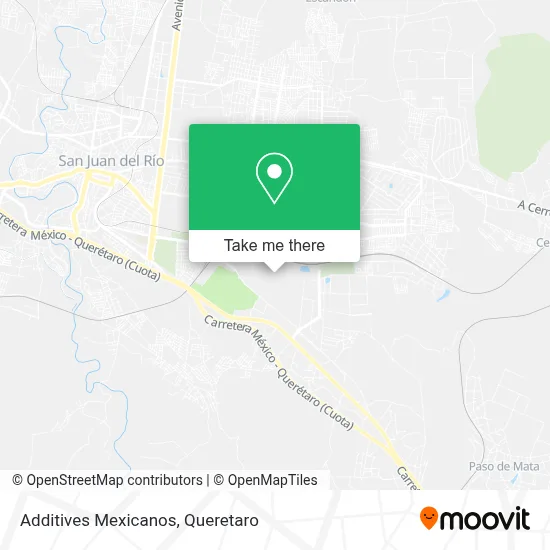 Additives Mexicanos map