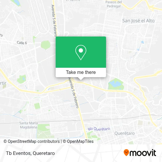 Tb Eventos map