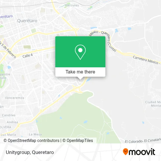 Mapa de Unitygroup