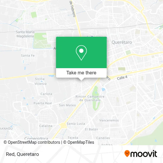 Red map