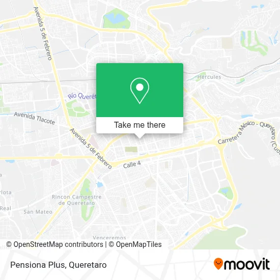 Pensiona Plus map
