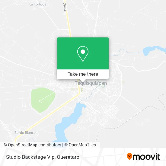 Studio Backstage Vip map