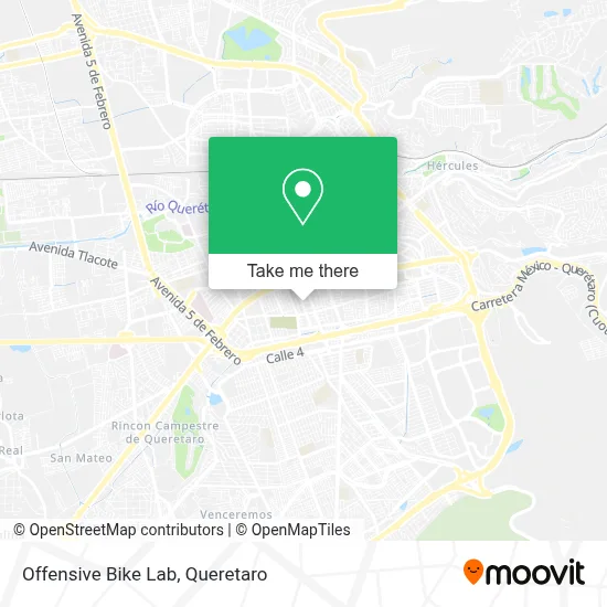 Offensive Bike Lab map