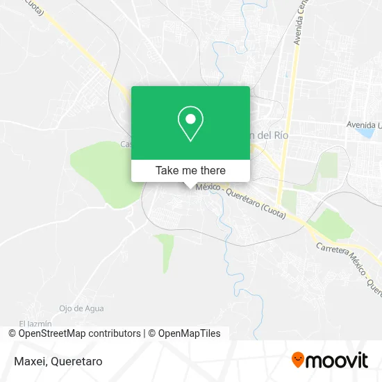 Maxei map