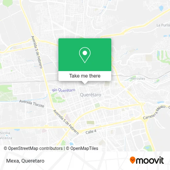 Mexa map