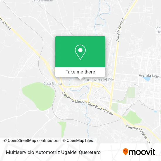 Multiservicio Automotriz Ugalde map