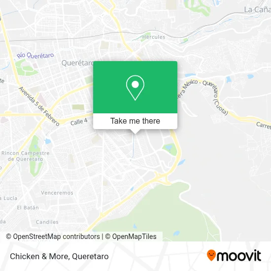 Chicken & More map