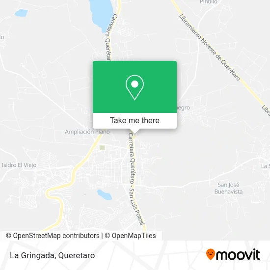 La Gringada map