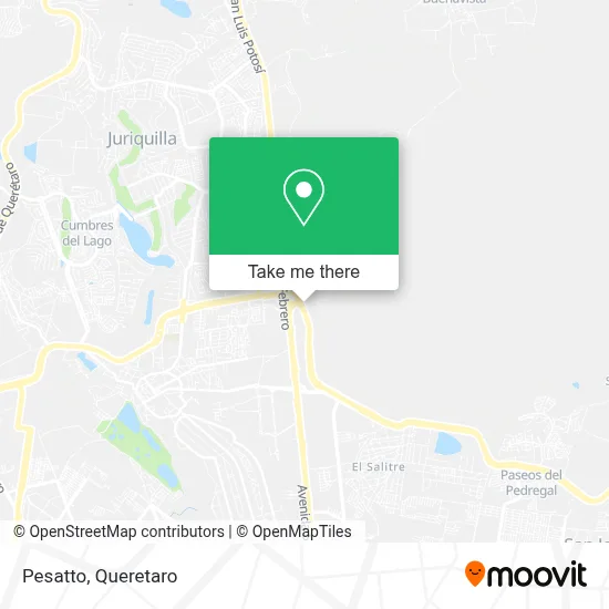 Pesatto map