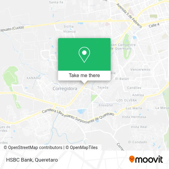 Hsbc Bank map