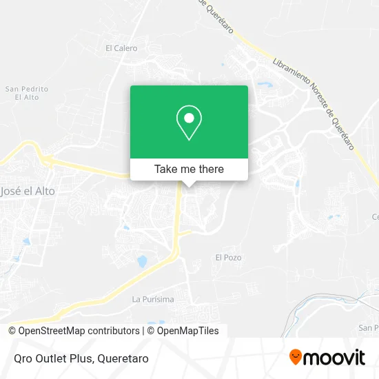 Qro Outlet Plus map