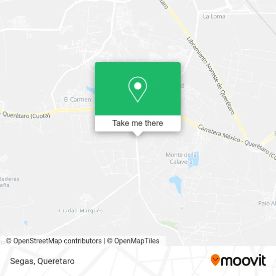 Segas map